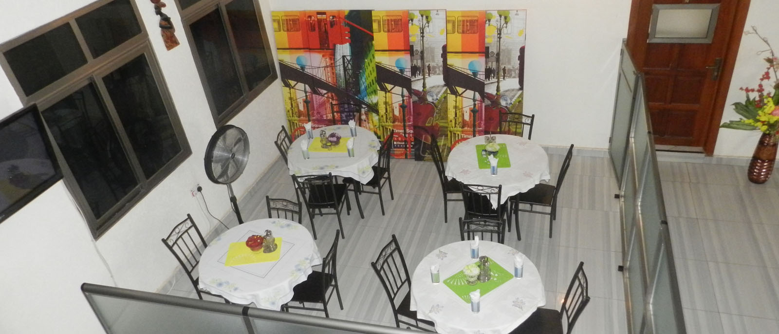 Lakisha Hotel - the beautifully designed restaurant makes dining a joyous experience